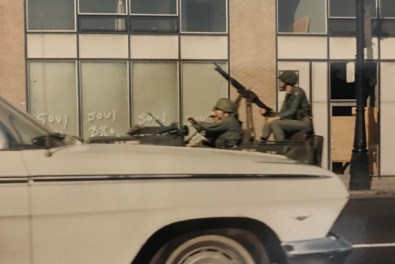 jeep and machine gun