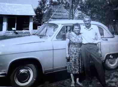 grandparents and car